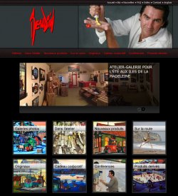 Un nouveau design de site Web pour l'artiste peintre Mario Beaudoin