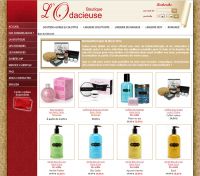 Catalogue de produits en ligne avec panier d'achats