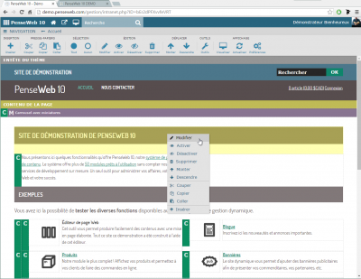 Système de gestion de contenu CMS