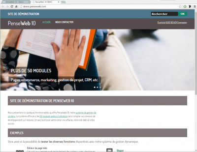 Système de gestion de contenu CMS