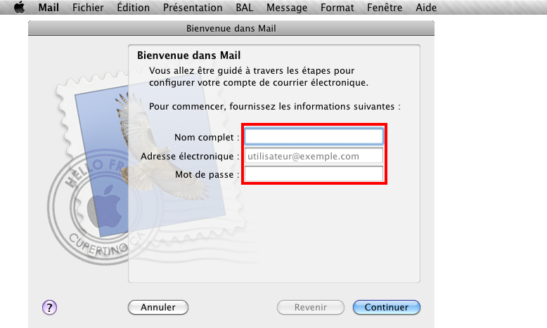 Étape 1