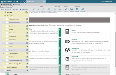 Système de gestion de contenu CMS